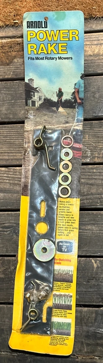 Dethatching blades clearance