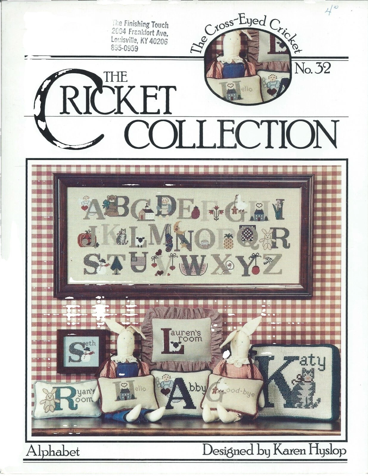 Numbers & Letters Cross Stitch Pattern Booklets Media