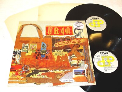 UB40 ''Baggariddim'' 1985 Rock, 2-Disc LP+EP, Nice EX!, Orig DEP Int'l, UK Press