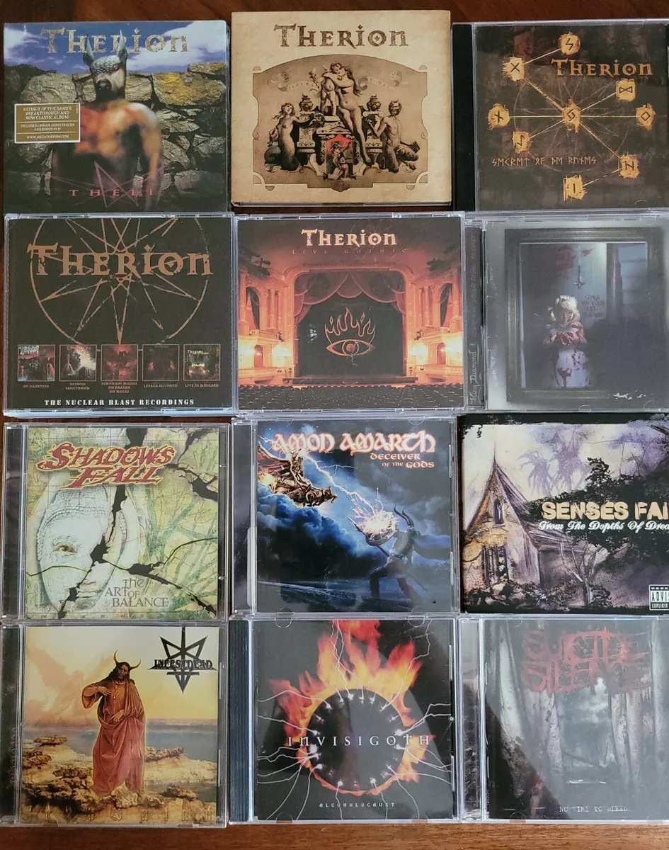 THERION King Diamond DEATH METAL 17 CD LOT Infestdead INVISIGOTH
