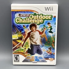 Active Life Outdoor Challenge Nintendo Wii 2008 Complete with Manual CIB Tested