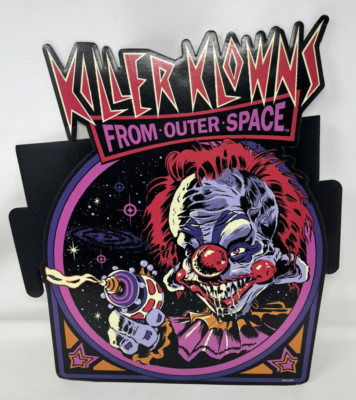 Killer Klowns From Outer Space Horror Movie Cardboard Display Standee UNUSED