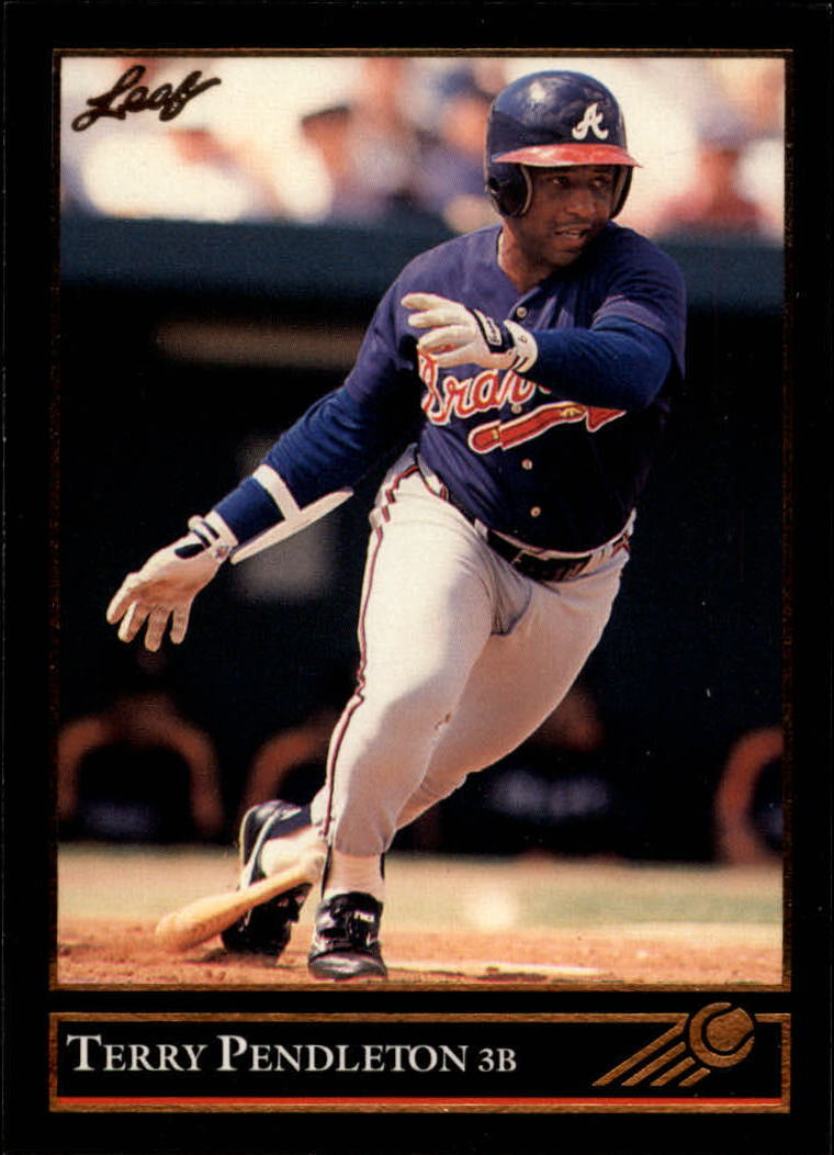 1992 Leaf Baseball "Black Gold" Parallel Cards #1 to #264