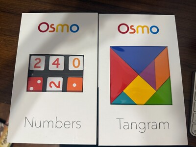 OSMO Genius Kit Numbers & Tangram For iPad & iPad Mini Educational Learning 2014