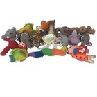 Ty Teenie Beanie Babies Misc Lot Of 17 Vintage With Tags Plus 4 In Packaging