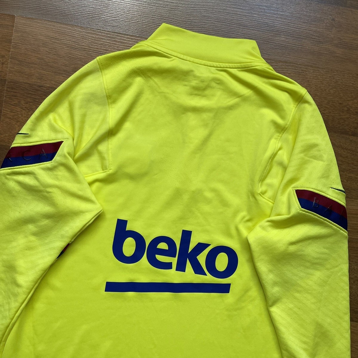 BARCELONA NIKE 2021/2022 FOOTBALL SOCCER TRAINING TRACK TOP SIZE