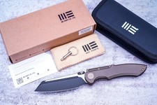 WE Knife 620i, 2-Tone M390 Blade, Bronze Anodized Titanium Handles