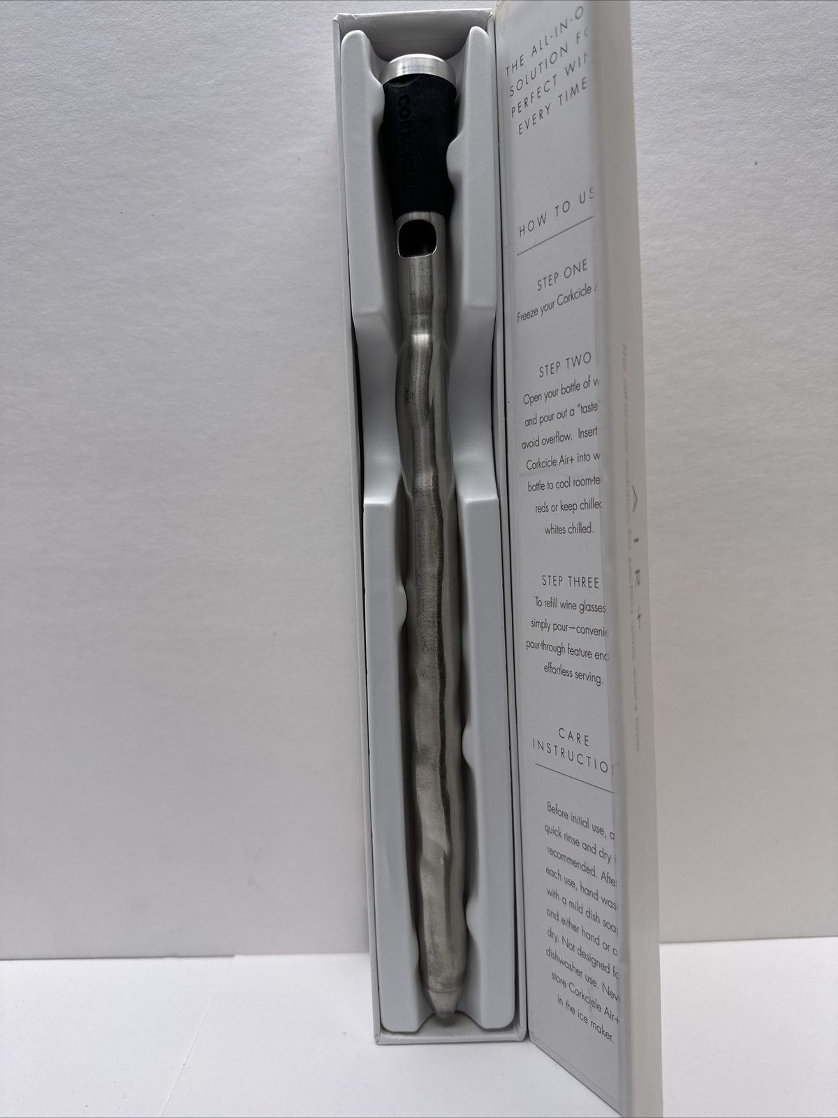 CORKCICLE+AIR+Wine+Chiller+Aerater+Pourer+For+Wine+All+in1 for sale