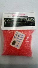 Fishing Lure Beads Pink Hard Plastic Saltwater Fishing 1000pcs Size 5