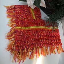 Beautiful Handmade Crochet Poncho For Girl 2-5 