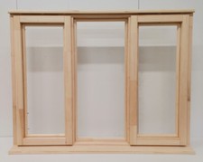 Ron Currie Timber Window Wooden Double Casement Softwood 1337x1045mm - RCW3N10CC