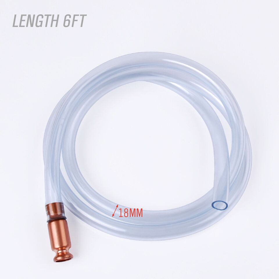 3FT Self-Priming Siphon Hose Pump – Jiggler Shaker For Fuel, Water, Oil & Gas Transfer