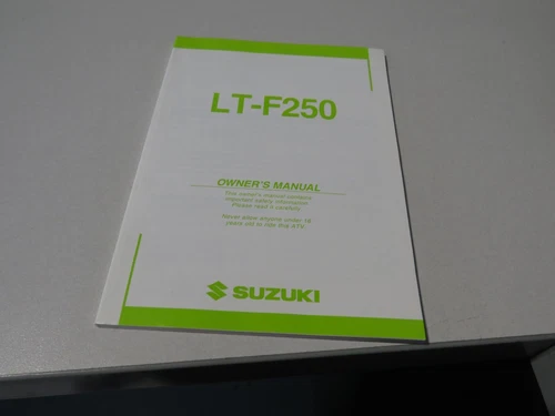 MANUAL, OWNER'S *{MODEL K4 E33}*
