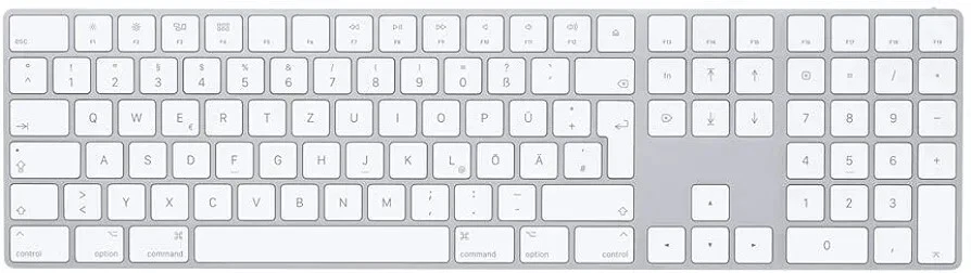 Apple Magic Keyboard with Numeric Keypad - White - Image 3 of 4
