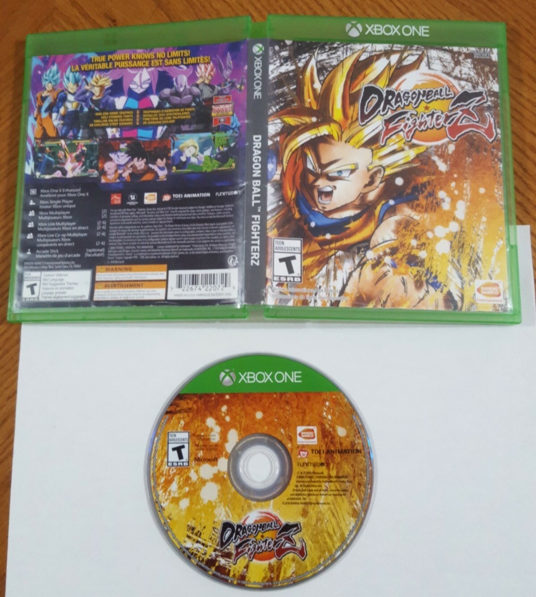 Dragon Ball Fighter Z (Microsoft Xbox One 2018) VERY GOOD