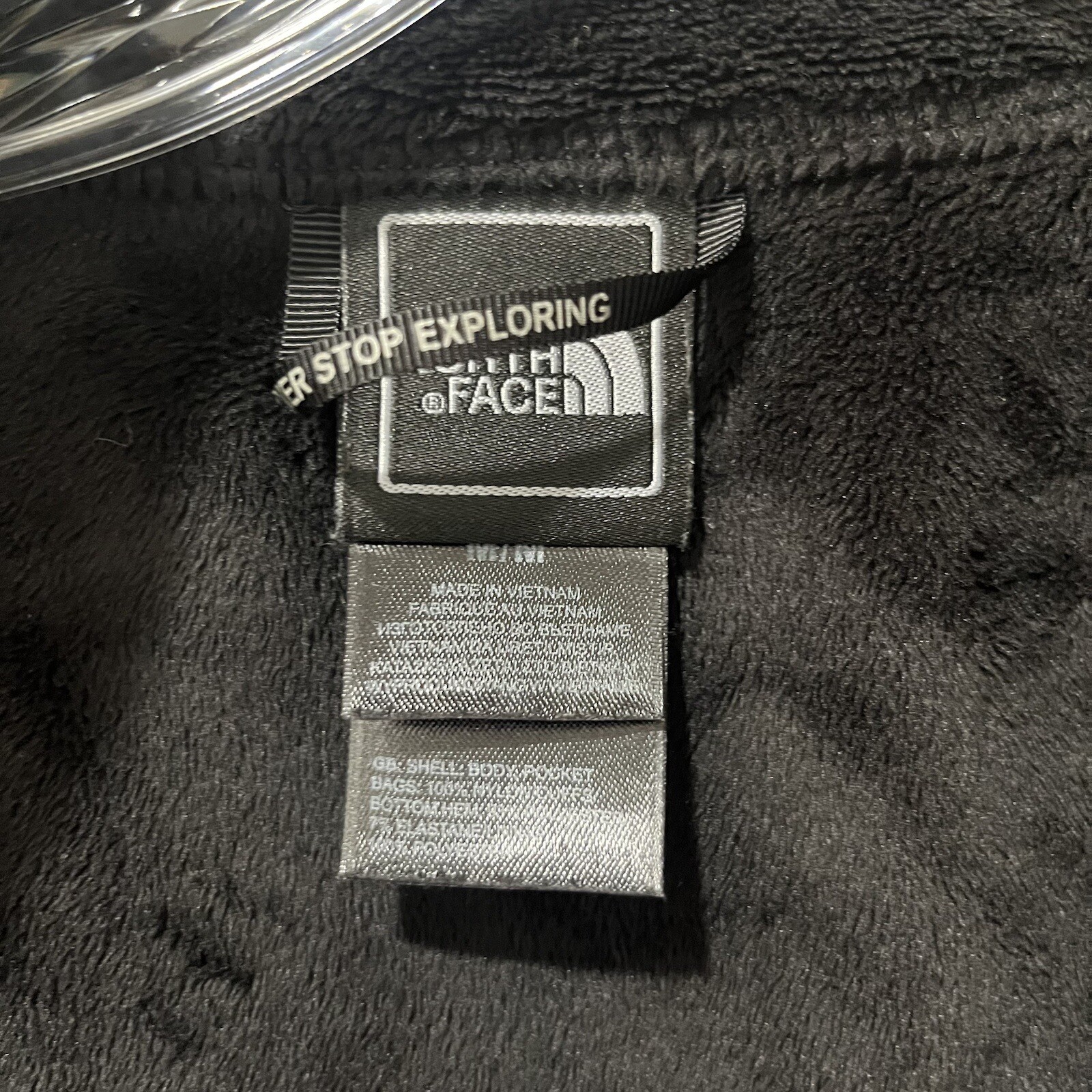 The North Face Womens BlackFull Zip Jacket medium Lined Polyester Outer thumbnail 7