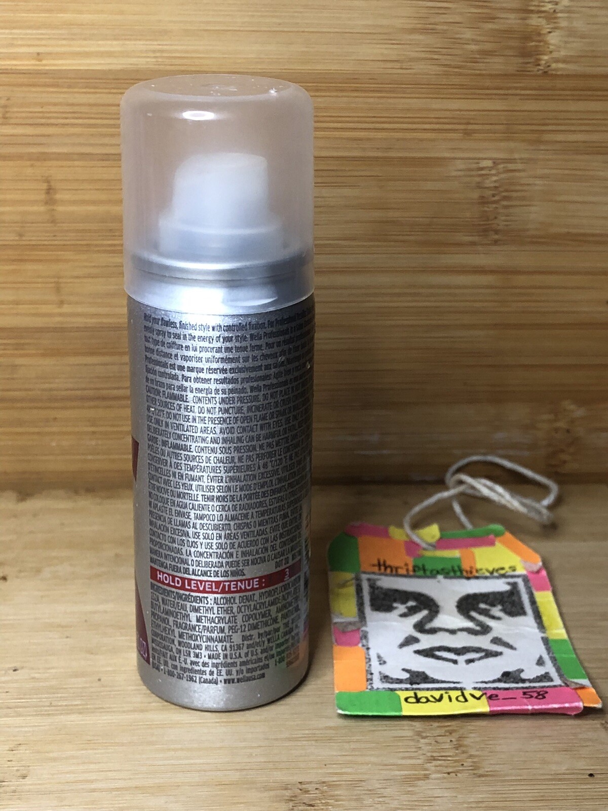 Wella Professionals Stay Firm Finishing Spray 1.51 Oz Travel size