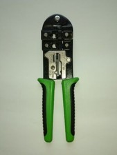 SENO Netzwerk Crimpzange Cutter & Stripper, f. RJ45, RJ12, RJ11, 6P, 8P