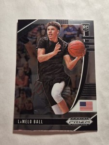 2020-21 Panini Prizm Draft Picks LaMelo Ball #3 Rookie RC