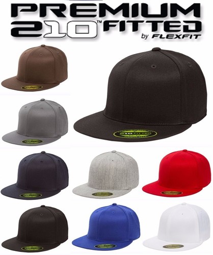 210 Fitted Hat Plain Blank Cap hat 