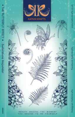 KATKIN KRAFTS - ACRYLIC STAMPS - THE BUTTERFLY EFFECT