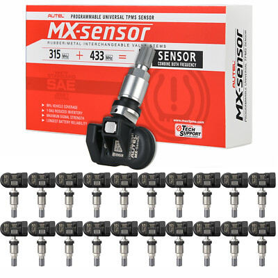 #ad Autel Tire Pressure Sensors TPMS MX Sensor 315MHz amp;433MHz Universal Programmable $24.99