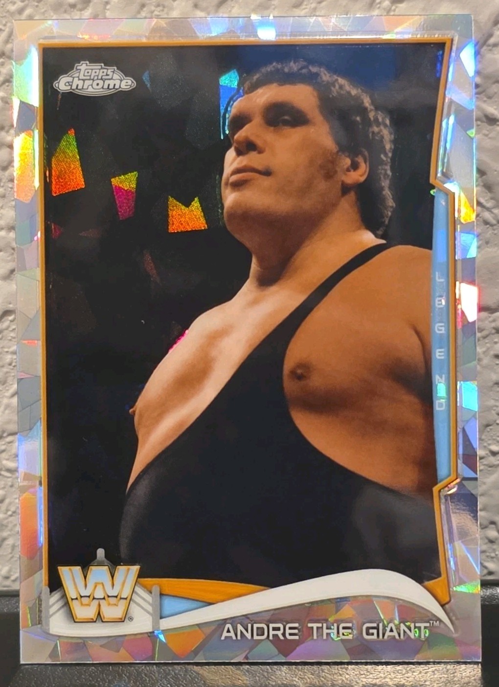 2014 Topps Chrome WWE - Andre the Giant #96 Atomic Refractor