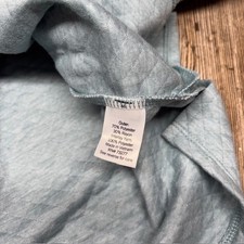 Sweat Croft & Barrow Femme Taille L - Bleu Foncé Motif Floral, 1/4 Zip