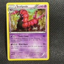 Scolipede 40/98 Rare Emerging Powers Pokemon Lightly Played