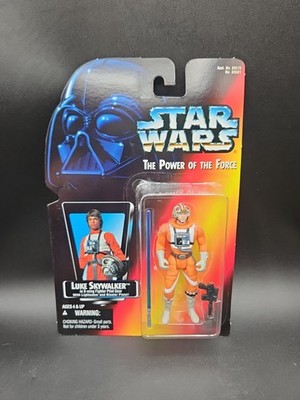 Star Wars The Power Of The Force X-Wing Luke Long Saber