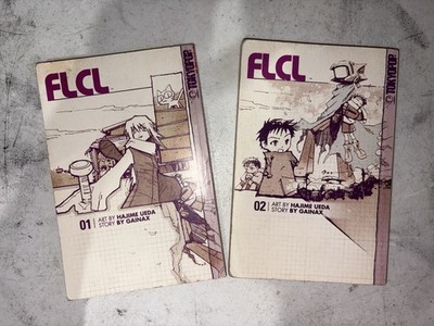 FLCL Fooly Cooly Manga Vol 1-2 English