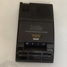 Philips LFH 710 Transcriber Transcription Dictation Machine Main Unit - Working