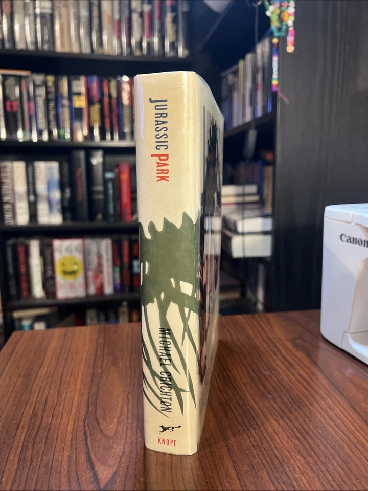 Jurassic Park The Gift Edition SIGNED Michael Crichton 1993 1st Print - Image 4 of 4
