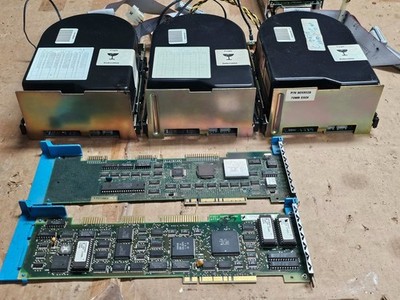 Rare IBM PS/2 Lot 2x 0665-53 40MB MFM 0667 70MB ESDI MCA Controllers Vintage