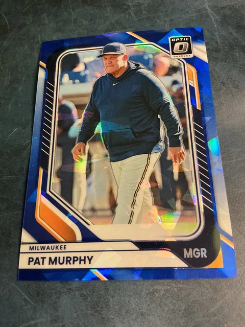 Pat Murphy Optic Blue Cracked Ice 2026 Donruss 02/15