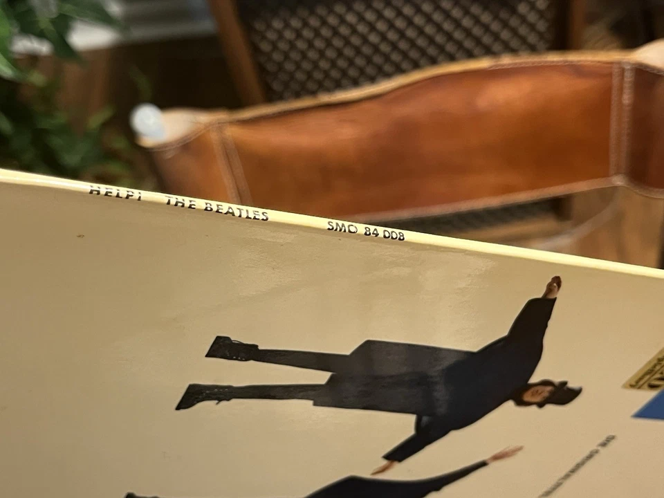 THE BEATLES Help! First Pressing STEREO LP Original Inner German Import VG/VG+ - Imagem 3 de 4