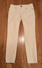 1822 Women's White Jeggings  Size 26 raw hem — photo 1