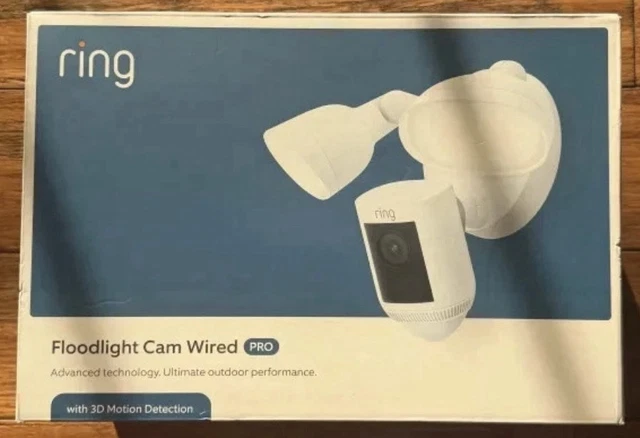 Nouveau projecteur de l'anneau Cam filé Pro blanc