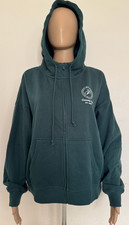 Victoria's Secret PINK Full Zip Hoodie Sweatshirt Green L