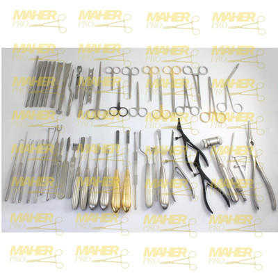 Major Nasal Rhinoplasty Instruments 50 PCs Set Nose Plastic Surgery Orthopedic