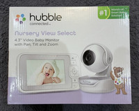 Hubble Connected Nursery View Select Baby Monitor & Camera New Sealed