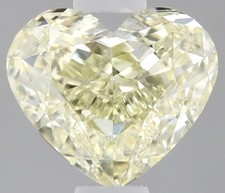 GIA Certified 0.37 Carat Natural Heart Diamond Loose 4 mm U-V Range/VS Clarity 848.16 per carat