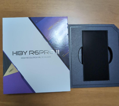 HiBy R6 Pro II lila verlustfreier HD-Musik-Player mit Box getestet Japan...