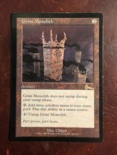 Grim Monolith Urza's Legacy Regular for sale online | eBay