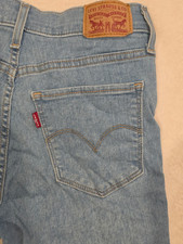 Levi  s 720 High Rise Super Skinny Jeans Women Size 27 Light Wash Stretch Denim