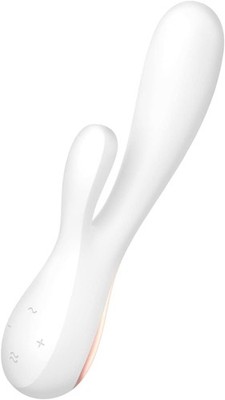 G-Punkt Vibrator Satisfyer Mono Flex Connect App, Silikon Vibrator für Sie mit