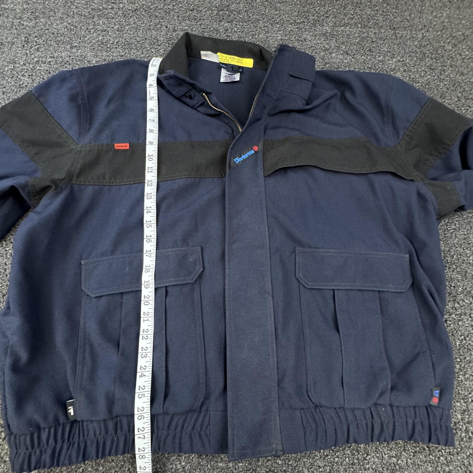 Workrite Flame Resistant FR Work Jacket Mens 2XL … - image 7