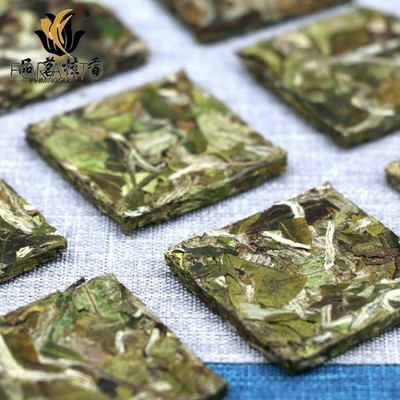 Premium Organic Fuding Bai Mu Dan Flake White Peony Pai Mu Tan White Tea 20 Pcs