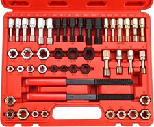 49pcs Thread Chaser Set Metric And Sae Thread Repair Restorer Kit Unc Unf W Case 49pcs Thread Chaser Set Metric And Sae Thread Repair Restorer Kit Unc Unf W Case