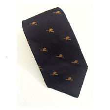 Polo Ralph Lauren 100 Silk Hand Made in USA w/Equine motif - NWOT